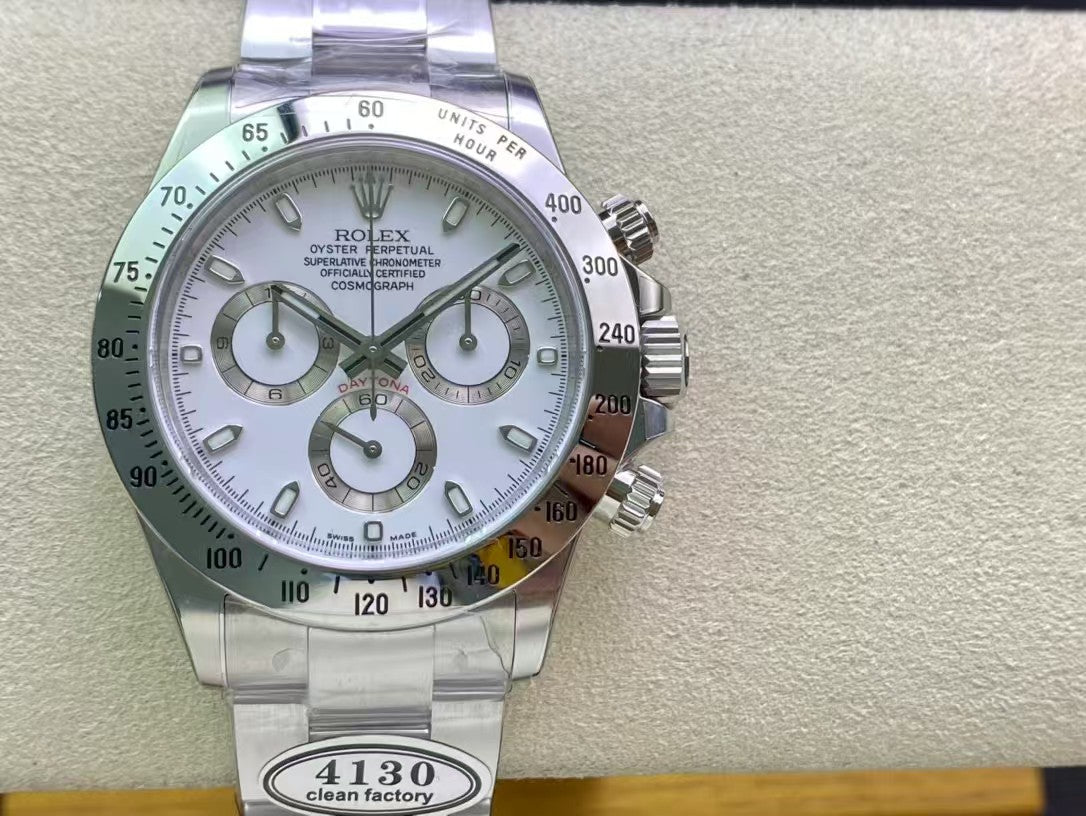 C Factory Clean Factory Rolex Steel Daytona 116520-78590 Replica Review – A Perfect Replica for Watch Enthusiasts