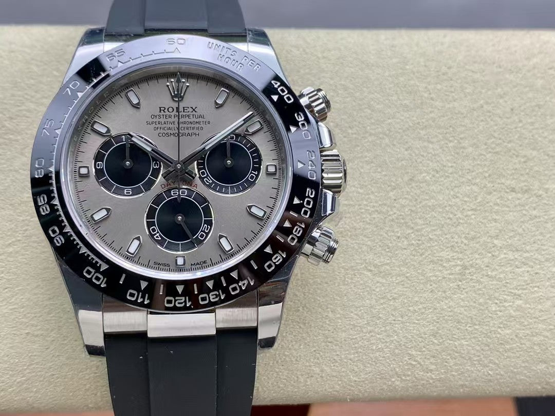 C Factory Clean Rolex Grey Strap Daytona M116519LN-0027 Replica: A Comprehensive Review