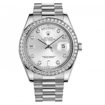 Rolex Day-Date Platinum 118346  Mens 36MM