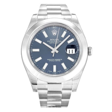 Rolex Datejust II Blue Dial 116300 Mens 41MM