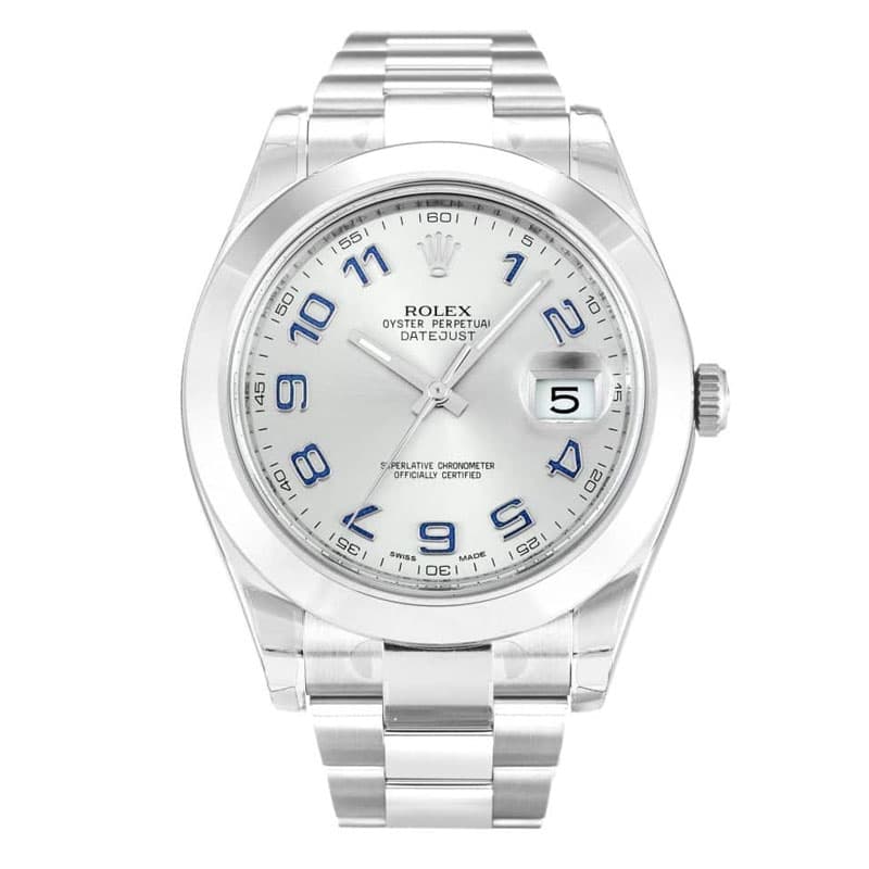 Rolex Datejust II Silver Dial 116300 Mens 41MM