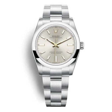 Rolex Oyster Perpetual 124200 Silver Unisex 34MM