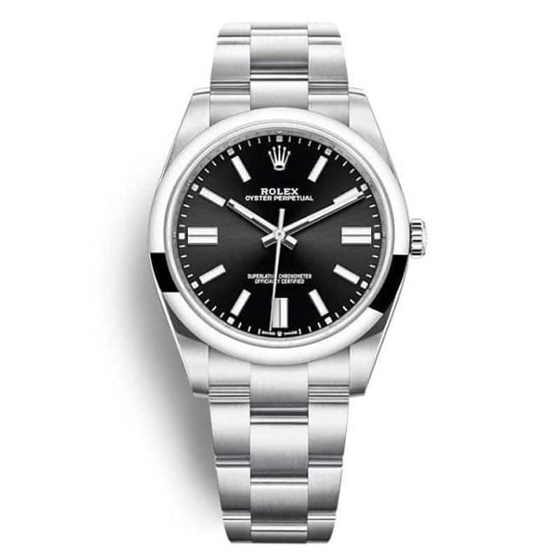 Rolex Oyster Perpetual 124300 Black Men 41MM