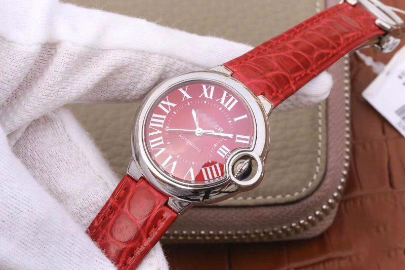 BALLON BLEU DE 33MM WSBB0022 TW FACTORY RED DIAL