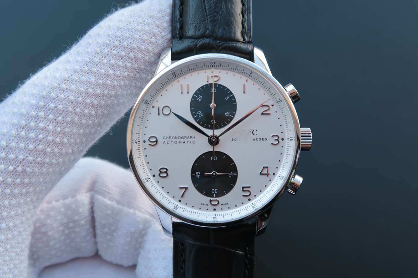 PORTUGIESER IWC371411 ZF FACTORY BLACK STRAP