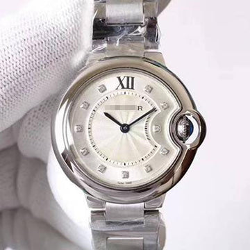 BALLON BLEU DE  WE9020 33MM V6 FACTORY WHITE DIAL