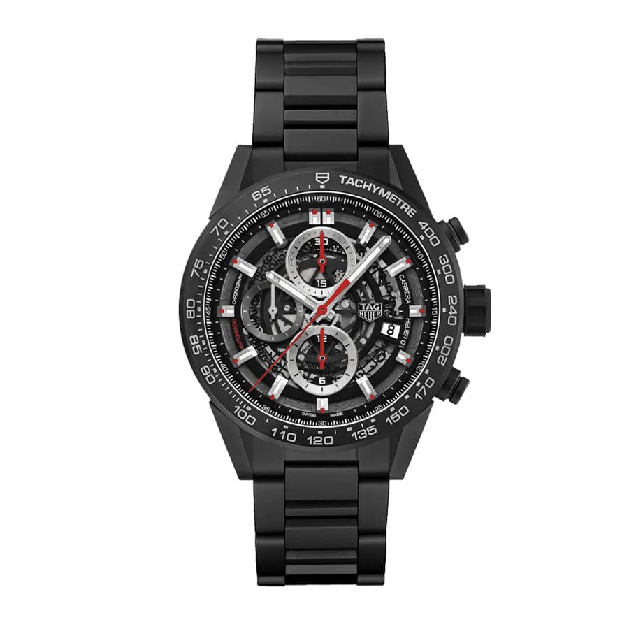 TAG Heuer Black Skeleton 1:1 12A Super Clone