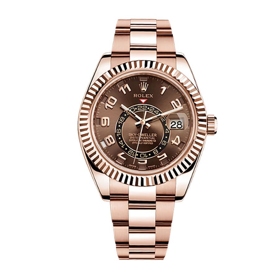 Rose Gold Sky-Dweller 1:1 12A Super Clone