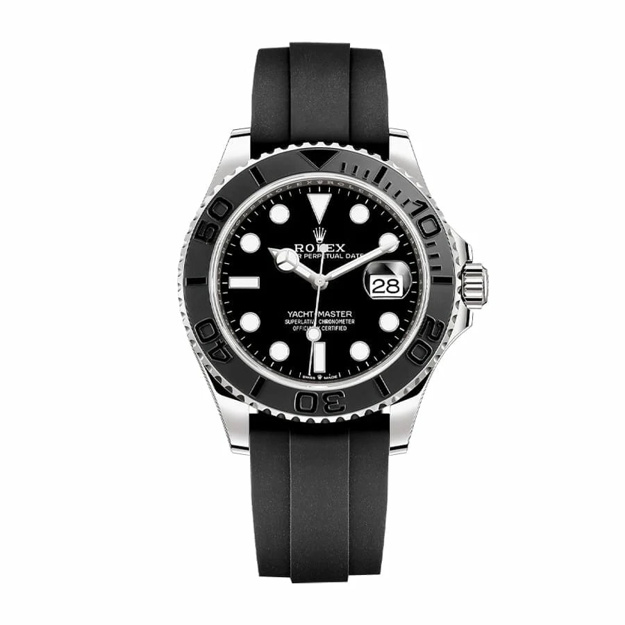 Rolex Yacht-Master 226659 White Gold Automatic Rubber Black Dial 1:1 12A Super Clone