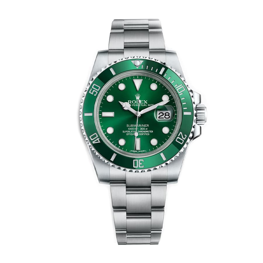 Rolex Submariner Hulk 116610LV Green Dial 1:1 12A Super Clone