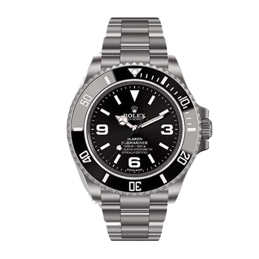 Rolex Submariner 6190 Blaken Black Dial 1:1 12A Super Clone