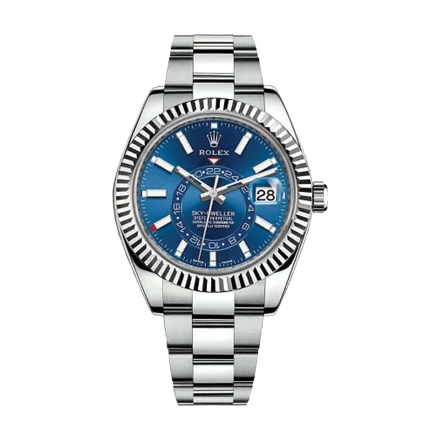 Rolex Sky-Dweller Blue Dial Stainless Steel 326934-0003 Oyster 1:1 12A Super Clone