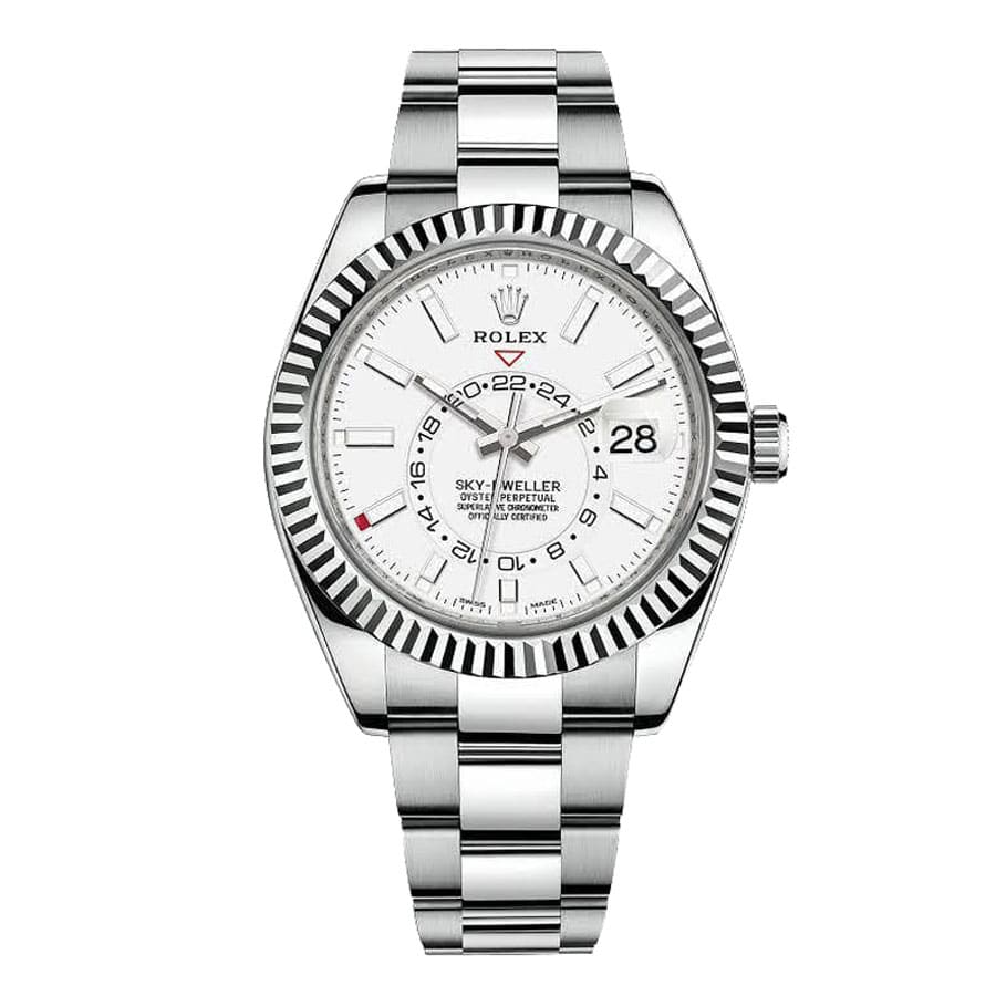 Rolex Sky-Dweller 326934 White Dial 1:1 12A Super Clone