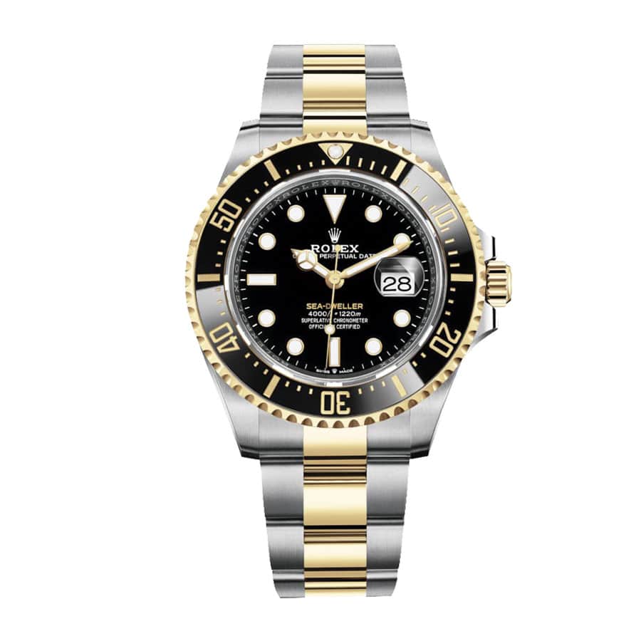 Rolex Sea-Dweller Two Tone Black Dial 126603-0001 Oyster 1:1 12A Super Clone