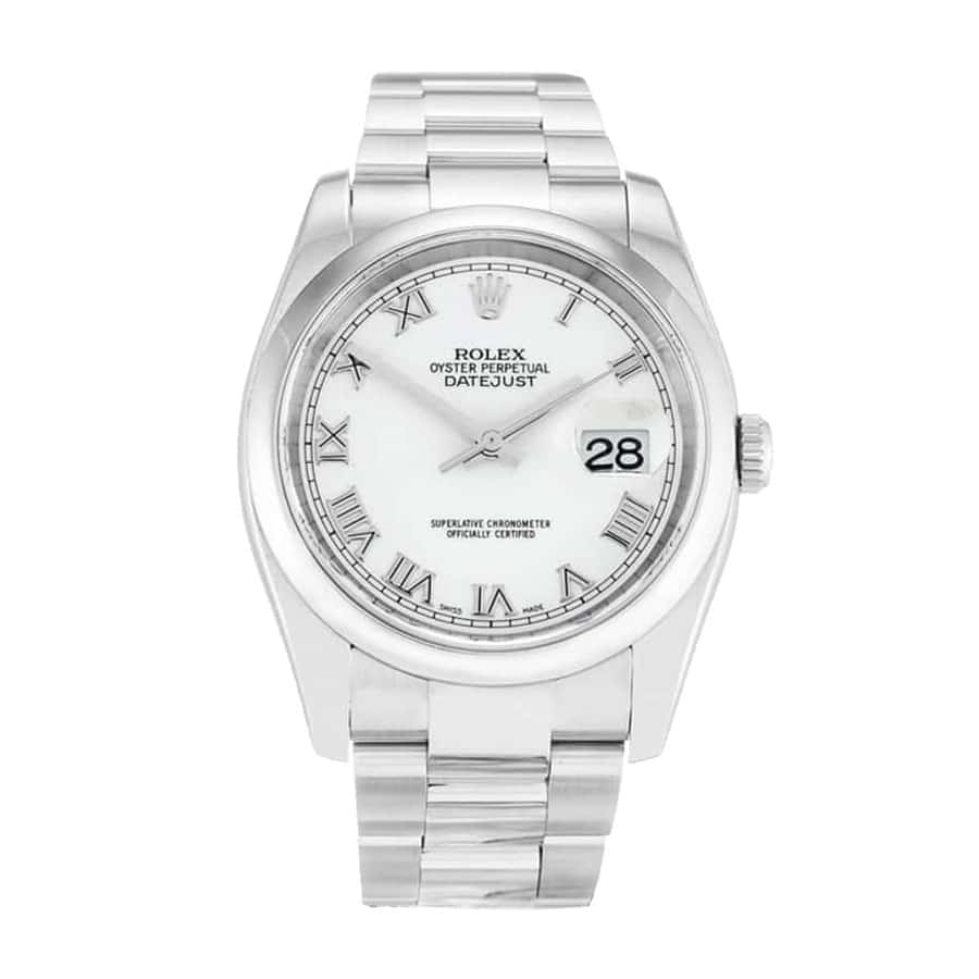 Rolex Oyster Perpetual Datejust White Dial 116200 1:1 12A Super Clone