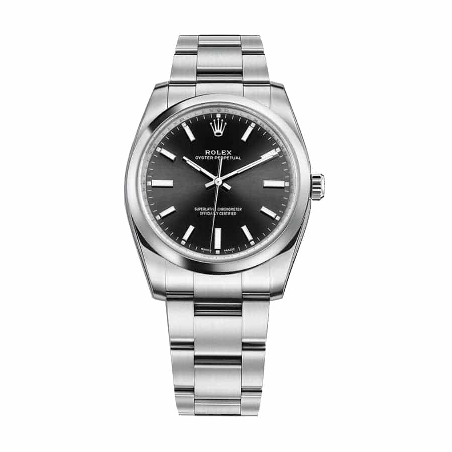 Rolex Oyster Perpetual Automatic Black Dial Ladies 114200 1:1 12A Super Clone