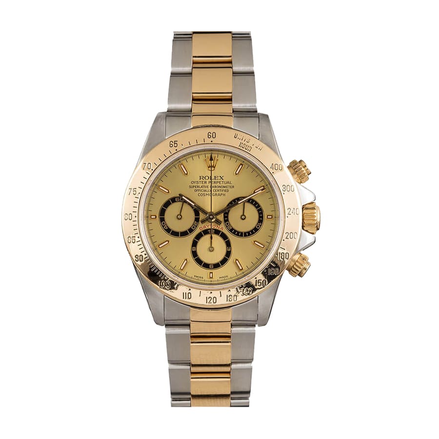 Rolex Daytona Cosmograph Yellow Gold Champagne Dial 16523 1:1 12A Super Clone