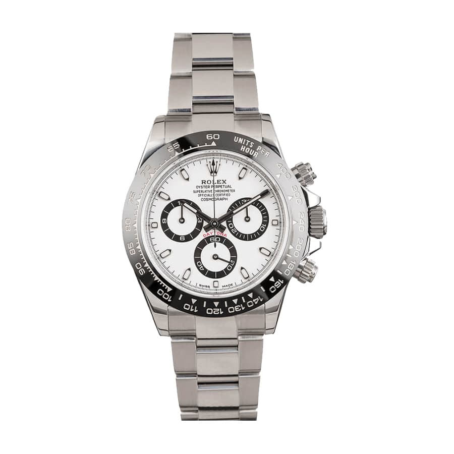 Rolex Daytona Ceramic Bezel White Dial 116500ln-0001 Oyster 1:1 12A Super Clone