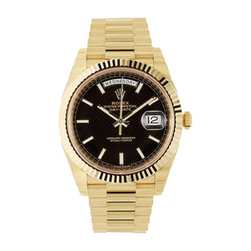 Rolex Day-Date Gold Black 228235 EW 1:1 12A Super Clone