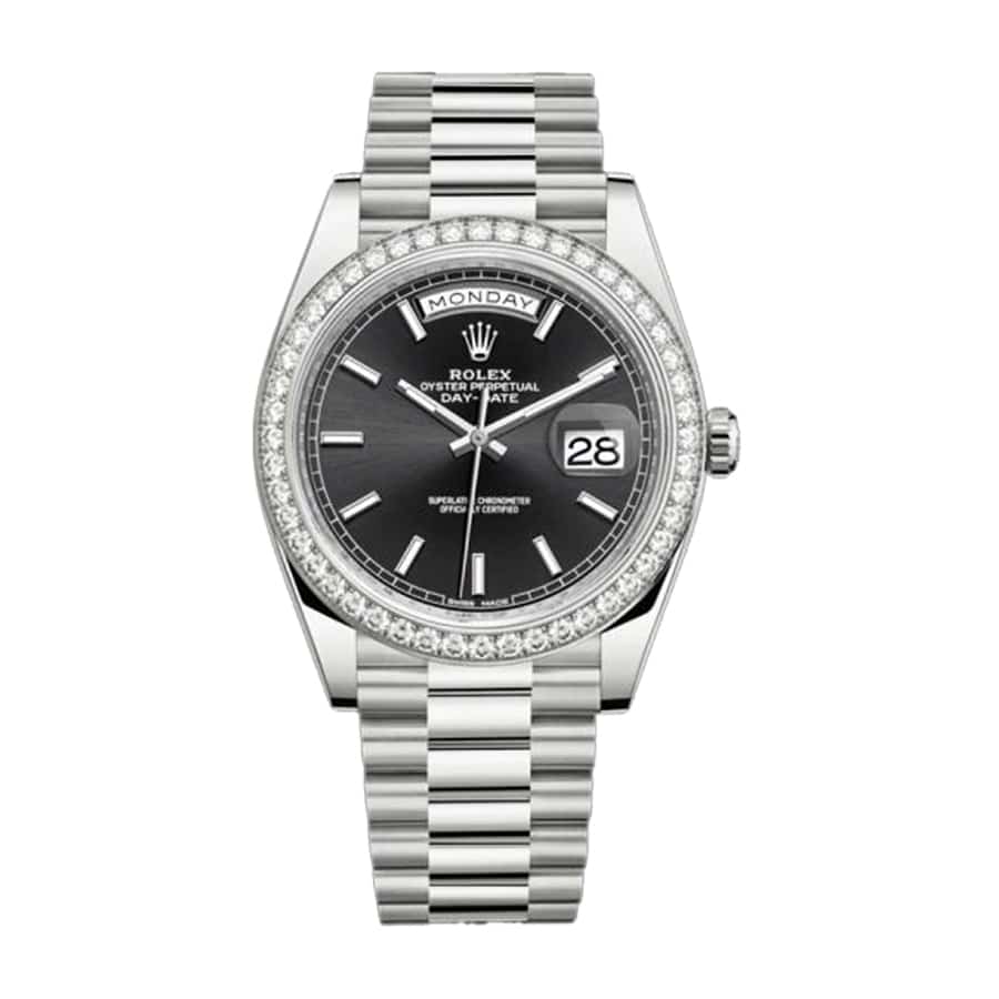 Rolex DayDate Black Diamond 1:1 12A Super Clone