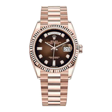 Rolex Day-Date 128235-0037 Brown Ombre Dial 1:1 12A Super Clone