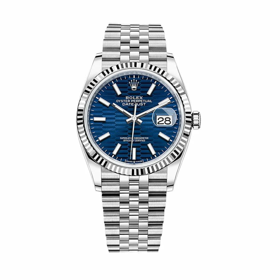 Rolex Datejust Steel Automatic 126234 Blue Dial Jubilee 1:1 12A Super Clone