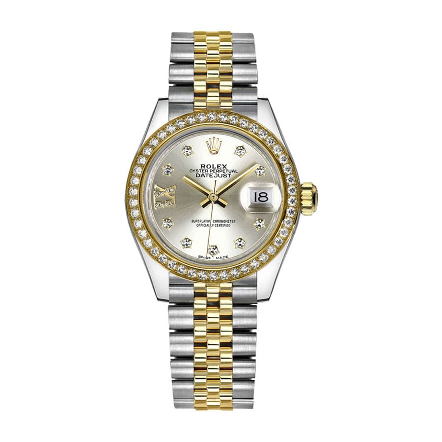 Rolex Datejust 279383RBR-0003 Champagne & Diamond Dial 1:1 12A Super Clone