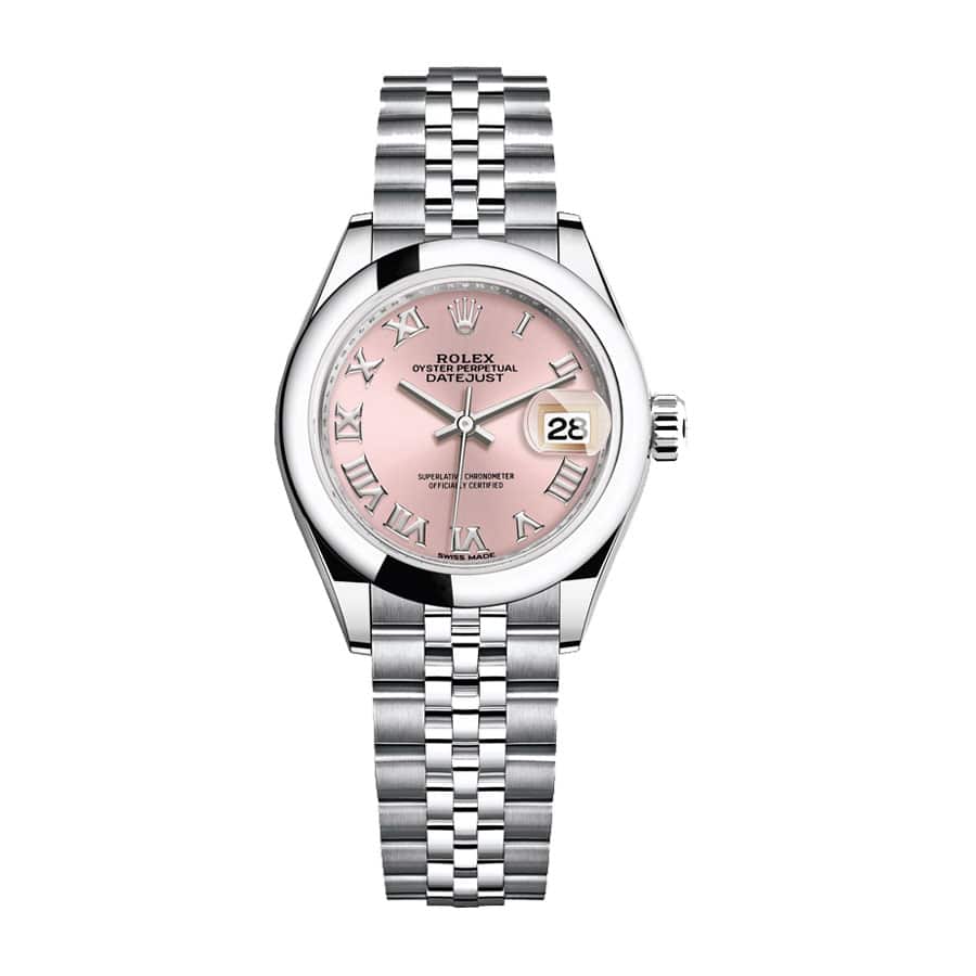 Rolex Datejust 279160 Steel Automatic Pink Dial 1:1 12A Super Clone