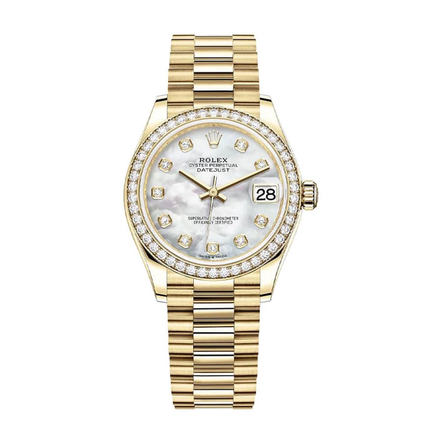 Rolex Datejust 178288 Gold Mother Of Pearl Dial 1:1 12A Super Clone