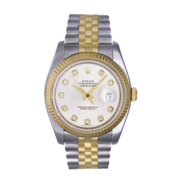 Rolex Datejust 16233 Steel Gold Mother of Pearl 1:1 12A Super Clone