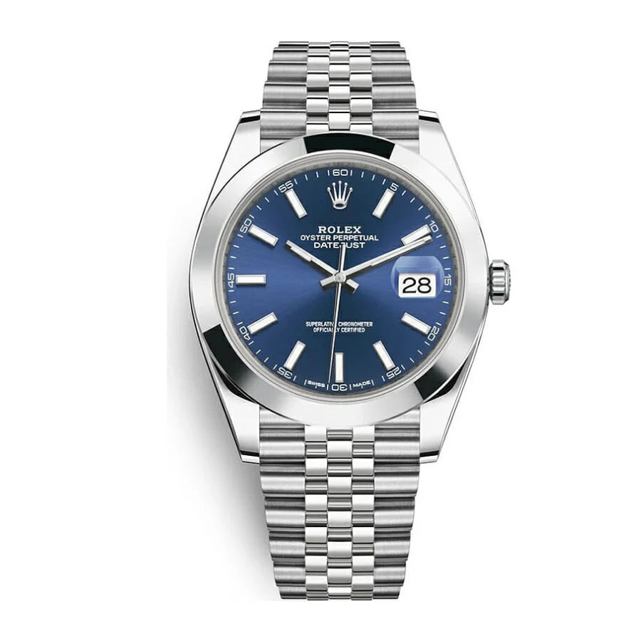 Rolex Datejust 126300 Steel Blue Dial 1:1 12A Super Clone