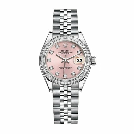 Rolex Datejust 126234 Diamond Bezel Pink Dial 1:1 12A Super Clone