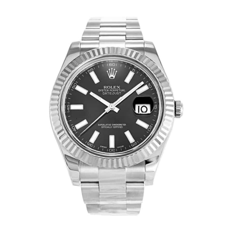 Rolex Datejust 116334BKSO Automatic Black Dial 1:1 12A Super Clone