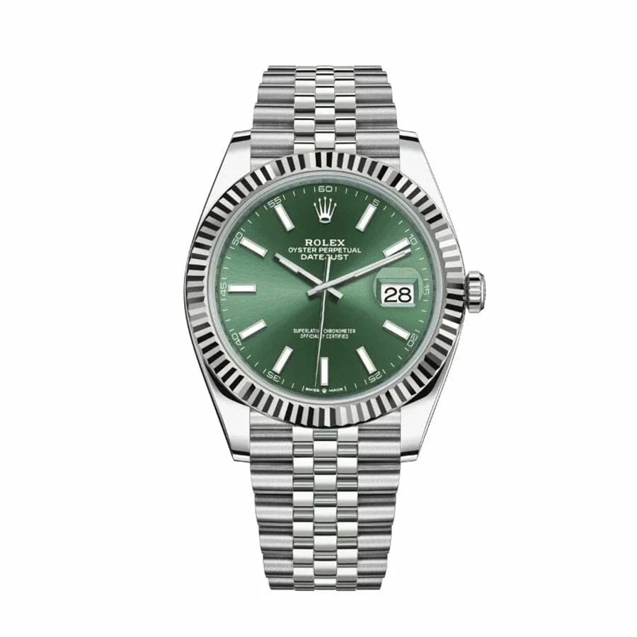 Datejust 41 Mint Green Dial 1:1 12A Super Clone