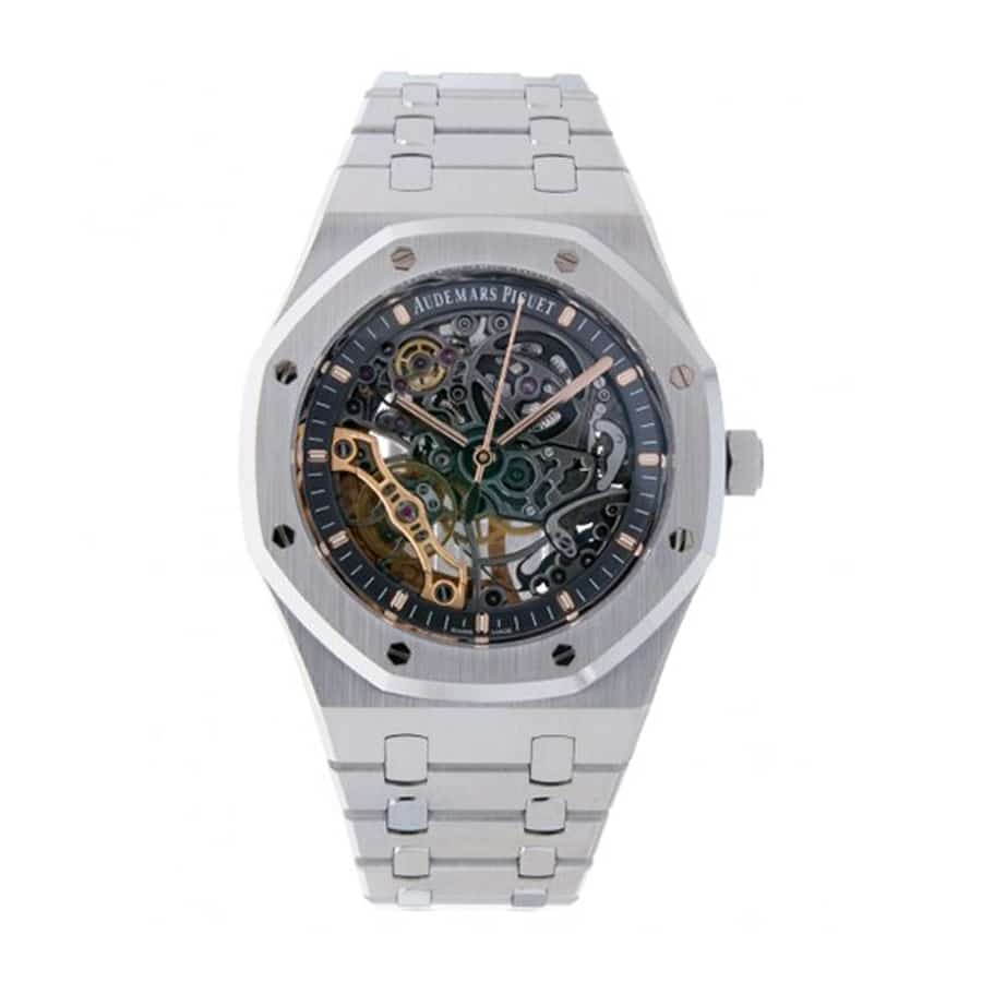 Audemars Piguet Royal Oak Double Balance Wheel Openworked 15407ST 1:1 12A Super Clone