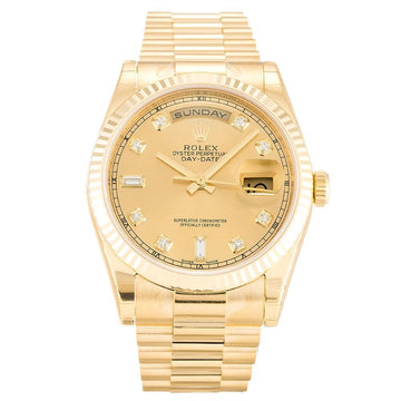 Rolex Day-Date Gold 118238 Men 36MM