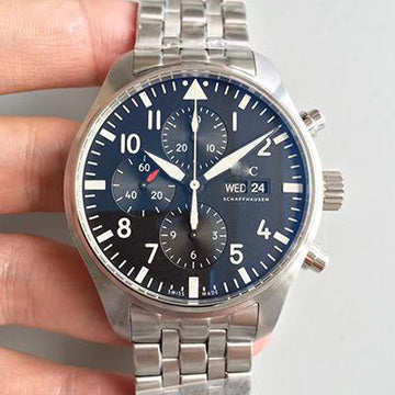 PILOT CHRONOGRAPH EDITION LE PETIT PRINCE IW377717 ZF FACTORY V2 BLUE DIAL